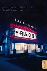 Cover of: The Film Club by David Gilmour