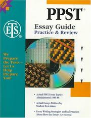 The Ppst Essay Guide by Educational Testing Service (ETS)