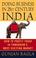 Cover of: Doing Business in 21st Century India