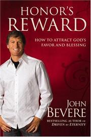 Cover of: Honor's Reward: How to Attract God's Favor and Blessing