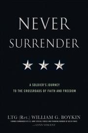 Cover of: Never Surrender by Jerry Boykin