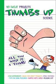 Cover of: Thumbs Up Science (No Sweat Science Projects)