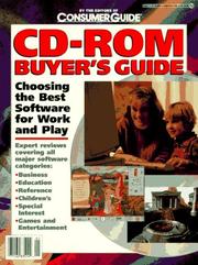 Cover of: CD-ROM Buyer's Guide by Consumer Guide editors