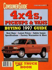 4x4s, Pickups, and Vans Buying Guide 1997 (Serial) by Consumer Guide editors