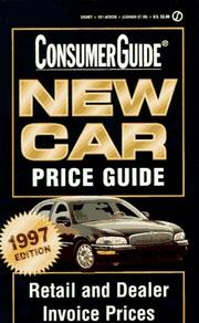 Cover of: New Car Price Guide 1997 (Serial)