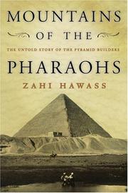 Cover of: Mountains of the Pharaohs by Zahi Hawass