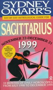Cover of: Sagittarius 1999 (Omarr Astrology)