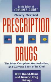 Cover of: Prescription Drugs by Consumer Guide editors