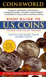 Cover of: Coin World Guide 2000: A Guide to U.S. Coins, Prices and Value Trends (Coin World Guide to U.S. Coins, 2000)