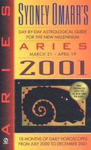 Cover of: Sydney Omarr's Day-by-Day Astrological Guide for the New Millennium by Sydney Omarr