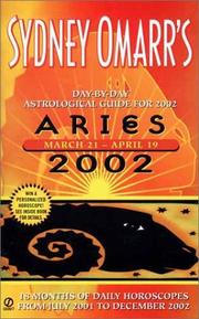 Cover of: Sydney Omarr's Day-by-Day Astrological Guide for the Year 2002 by Sydney Omarr