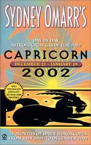 Sydney Omarrs Day-by-Day Astrological Guide for the Year 2002
