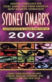 Cover of: Sydney Omarr