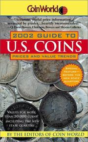 Cover of: Coin World:: 2002 Guide to U.S. Coins, Prices, and Value Trends (Coin World Guide to U S Coins, Prices, and Value Trends)