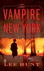 Cover of: The Vampire of New York | Lee Hunt