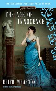 Cover of: The Age of Innocence by Edith Wharton