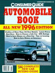 Cover of: The Automobile Book 1996 (Automobile Book) by Consumer Guide editors
