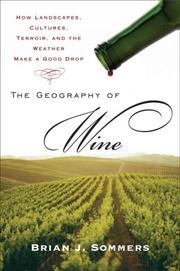 Cover of: The Geography of Wine
