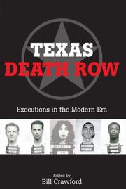 Cover of: Texas Death Row | Bill Crawford