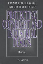 Protecting Copyright and Industrial Design 2000 by Martin P. J. Kartz