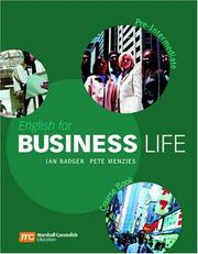 Cover of: English for Business Life Course Book (Achieve Ielts Pre Intermediate)
