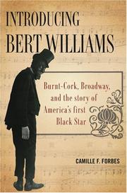 Introducing Bert Williams by Camille F. Forbes