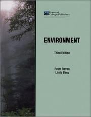 Cover of: Cv Environment | Peter H. Raven