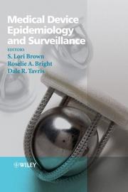 Cover of: Medical Device Epidemiology and Surveillance