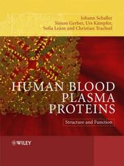Cover of: Human Blood Plasma Proteins | Johann Schaller