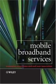 Cover of: Mobile Broadband Services