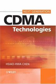 Cover of: The Next Generation CDMA Technologies
