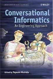 Cover of: Conversational Informatics: An Engineering Approach (Wiley Series in Agent Technology)