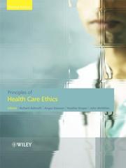 Cover of: Principles of Health Care Ethics