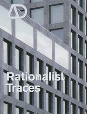 Cover of: Rationalist Traces (Architectural Design)