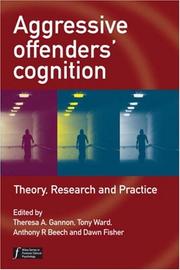 Cover of: Aggressive Offenders' Cognition by 