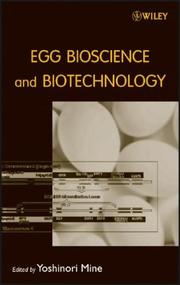 Cover of: Egg Bioscience and Biotechnology