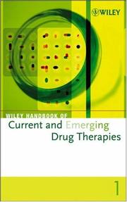 Cover of: Wiley Handbook of Current and Emerging Drug Therapies, Volumes 1-4