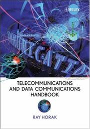 Cover of: Telecommunications and Data Communications Handbook by Ray Horak
