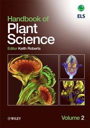 Cover of: Handbook of Plant Science