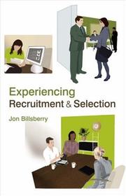 Cover of: Experiencing Recruitment and Selection