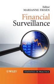 Cover of: Financial Surveillance (Statistics in Practice) | Marianne Frisen