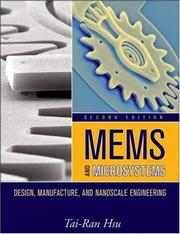 Cover of: MEMS & Microsystems by Tai-Ran Hsu