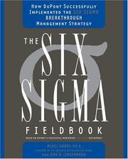 Cover of: The Six Sigma fieldbook: how to successfully implement the Six Sigma breakthrough management strategy