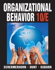 Cover of: Organizational Behavior by John Schermerhorn, James G. Hunt, Richard N. Osborn