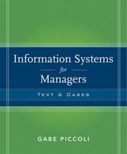Cover of: Information Systems for Managers | Gabriele Piccoli