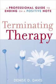 Cover of: Terminating Therapy by Denise D. Davis