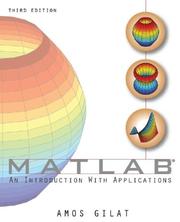 Cover of: MATLAB by Amos Gilat