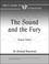 Cover of: "The Sound and the Fury" (CliffsAP)
