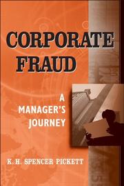 Cover of: Corporate Fraud: A Manager's Journey