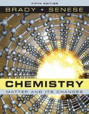 Cover of: Chemistry by James E. Brady, Fred Senese